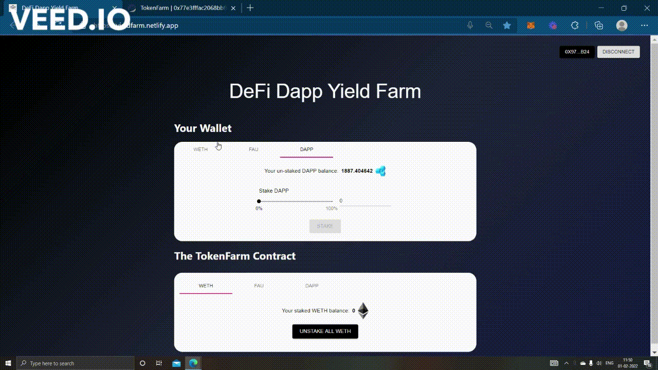 DeFi DApp
